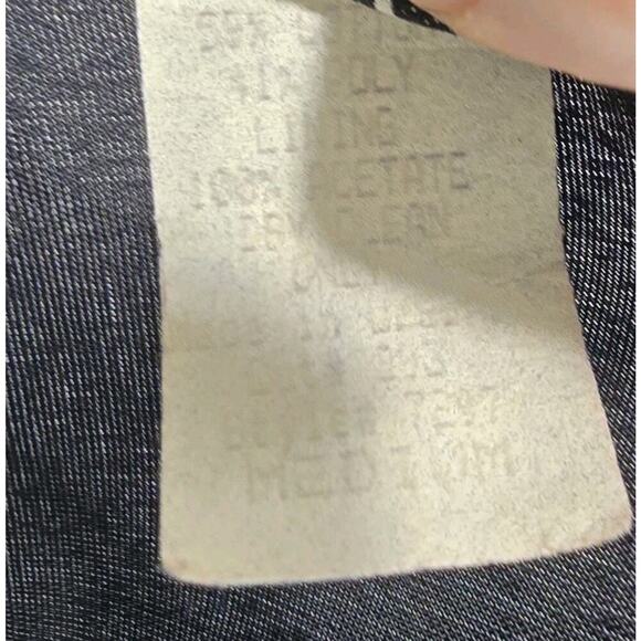 Vintage Tapestry Vest Womens Medium Wine Bottles Black Woven 90s 80s Carpet - Picture 9 of 10